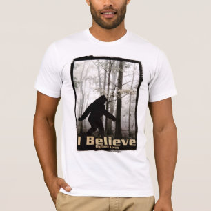 T-shirt Je crois que Bigfoot vit