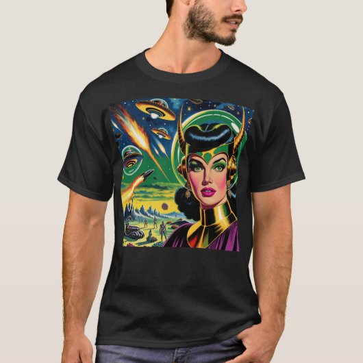 T-shirt « Je crois que j'ai laissé le fer à repasser allum (Devant)
