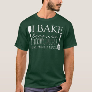T-shirt Je Cuis Parce Que Puncher Les Gens Est Congelé Sur