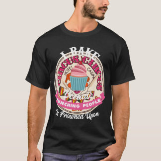 T-shirt Je Cuis Parce Que Puncher Les Gens Est Congelé Sur