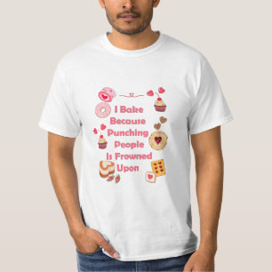 T-shirt Je Cuis Parce Que Puncher Les Gens Est Congelé Sur