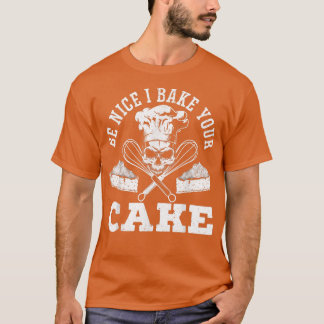T-shirt Je Cuis Votre Pâte À Cuisson À La Muffine Baker Cu