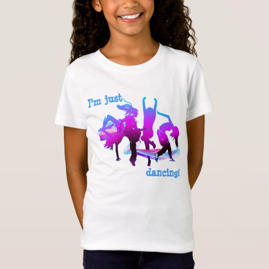T-Shirt Je danse juste ! (Devant)