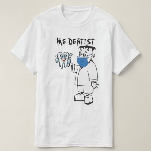 T-shirt Je dentiste (Design devant)