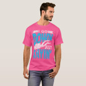 T-shirt Je Descends Simplement Dire Plongeur Plongeur Plon (Devant entier)