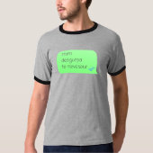 T-shirt Je desgurpa tu le nevosour (Devant)