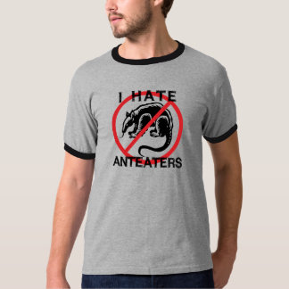 T-shirt Je déteste des fourmiliers