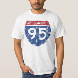 T-shirt Je déteste I-95