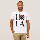 T-shirt Je déteste la LA (Devant entier)