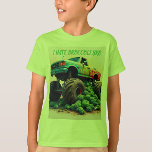 T-shirt Je déteste le brocoli mec