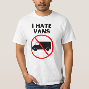 T-shirt Je déteste les fourgons
