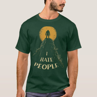 T-shirt Je déteste les gens 1