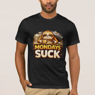 T-shirt Je déteste les lundis – Chemise drôle DRÔLE, Graph