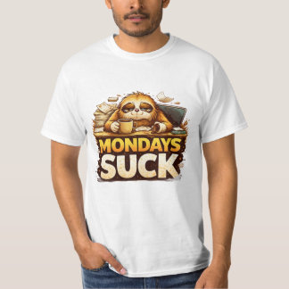 T-shirt Je déteste les lundis – Chemise drôle DRÔLE, Graph
