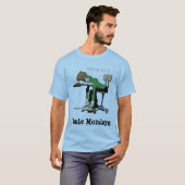 T-shirt Je déteste lundi (Devant entier)