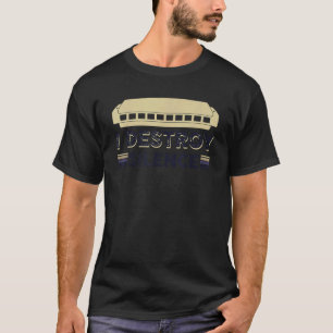 T-shirt Je détruit le silence 2