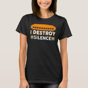 T-shirt Je détruit le silence 7