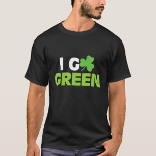 T-shirt Je Devenez écolo, Lucky Clover Saint-Patricks Da