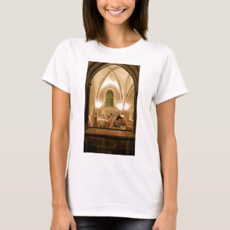 T-shirt Je dinerais plutôt en vert de chaux de la Provence