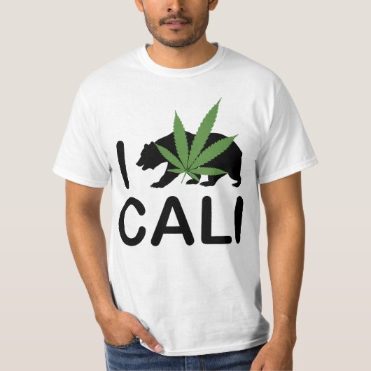 T-shirt Je dirige avec Cali (Devant)