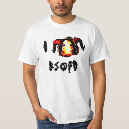 T-shirt Je dirige BSOFD (Devant)