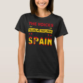 T-shirt Je Dois Aller En Espagne Drapeau Racines Espagne 2 (Devant)