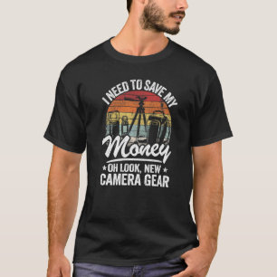 T-shirt Je Dois Épargner Mon Argent Oh Regarde Nouvel Équi