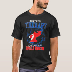 T-shirt Je dois juste aller en Corée du Nord