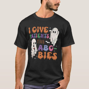 T-shirt Je donne aux patients les ABG-bies fantôme mignon