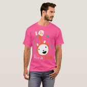 T-shirt Je Donne Un Renard (Devant entier)