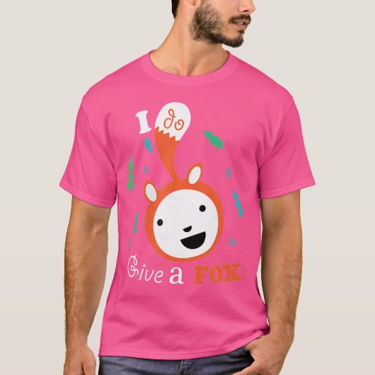 T-shirt Je Donne Un Renard (Devant)