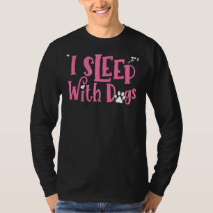 T-shirt Je Dors Avec Chien Chien 1
