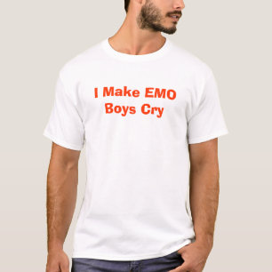 T-shirt Je fais à des garçons d'EMO le cri