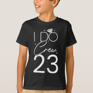 T-shirt Je fais Crew 23 Diamonds Couple Bride & Groom