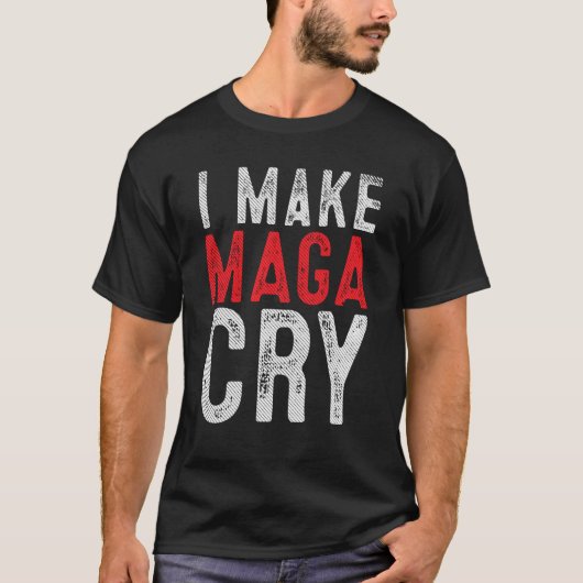 T-shirt Je fais crier MAGA (Devant)