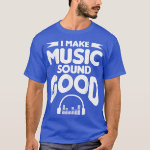 T-shirt Je Fais De La Musique Son Bon Beat Music Producer