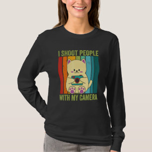 T-shirt Je fais de la photographie de personnes que je tir