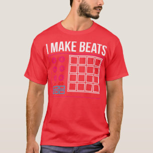 T-shirt Je fais des beats Dj Music Beat Pad Audio Producte