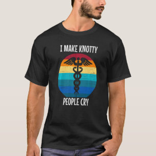 T-shirt Je Fais Des Gens Qui Pleurent Massage Thérapie Thé