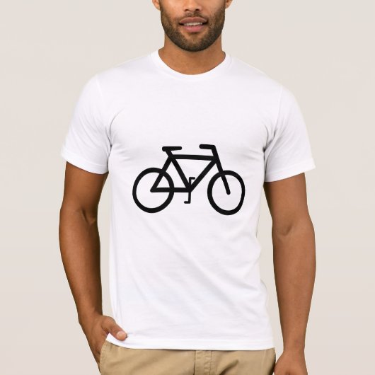 T-shirt Je fais du vélo (Devant)
