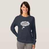 T-shirt Je fais la malade de maman (Devant entier)