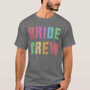 T-shirt Je fais l'ÉQUIPAGE DE LA MARIEÉE Enterrement de vi