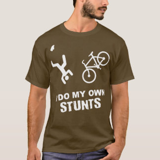 T-shirt Je Fais Mes Propres Pieds À Vélo Drôle