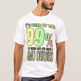 T-shirt Je fais partie des 99% de gens qui aiment les cous