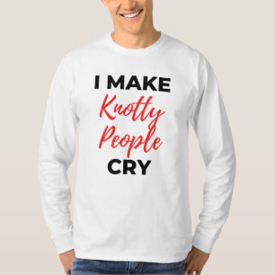 T-shirt Je Fais Pleurer 2 personnes noueuses