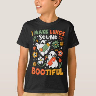 T-shirt Je fais sonner les poumons Bootiful Therast Resrat