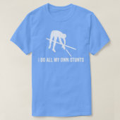 T-shirt Je Fais Tous Mes Propres Étapes Funny Pole Vault P (Design devant)