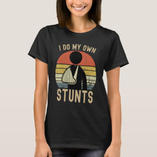 T-shirt Je Fais Tous Mes Propres Têtes Bones Fractés Vinta