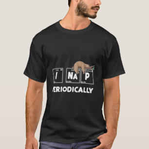 T-shirt Je fais une sieste périodiquement Science Paresseu