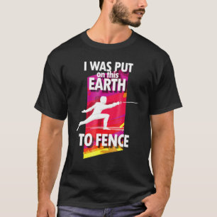 T-shirt Je Faisais Une Clôture Sur Cette Terre Pour La Clô